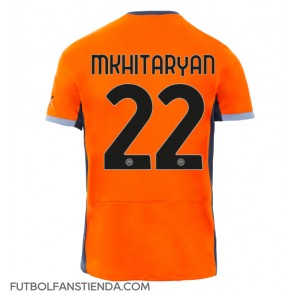 Inter Milan Henrikh Mkhitaryan #22 Tercera Equipación 2023-24 Manga Corta